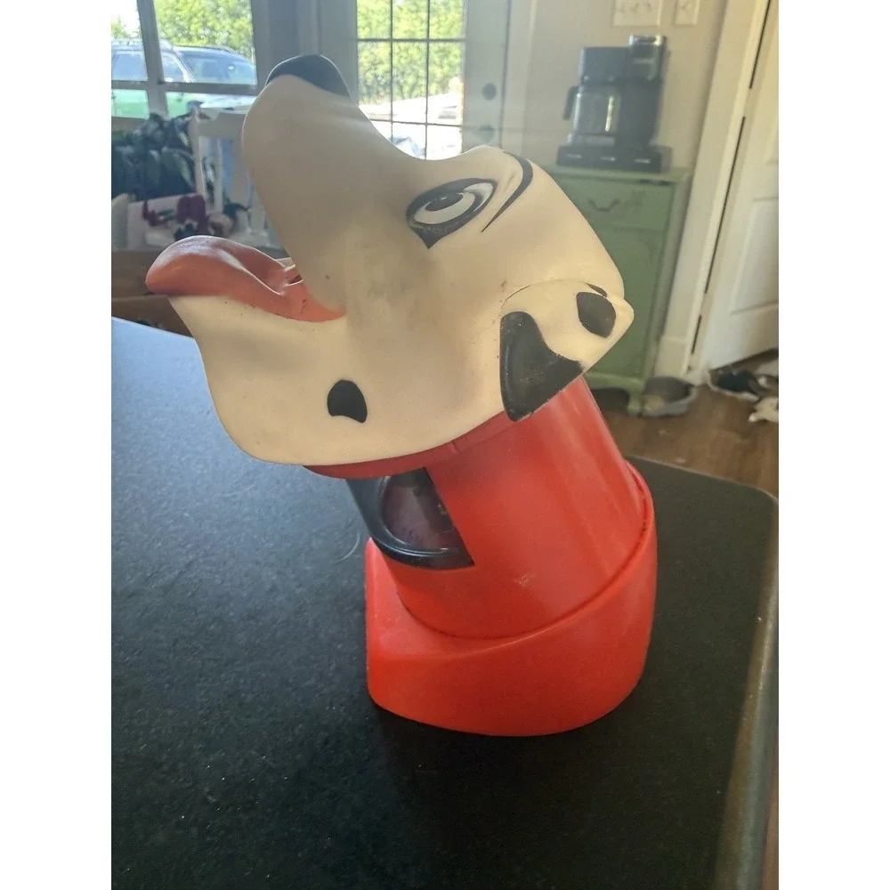 Vintage Dalmatian Bite & Write Battery Operated Animated Pencil Sharpener W/ BOX